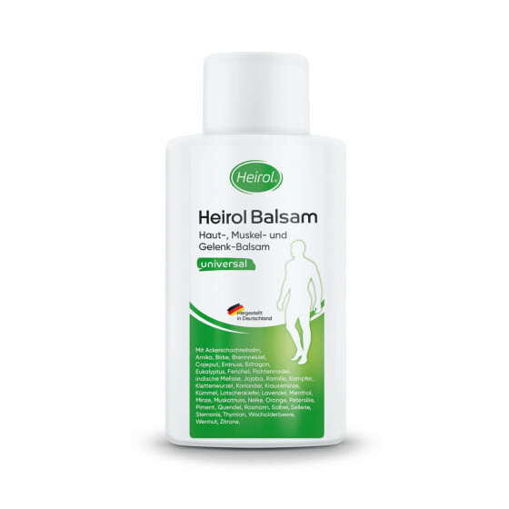 Heirol Balsam Haut-, Muskel- und Gelenk-Balsam UNIVERSAL 250 ml